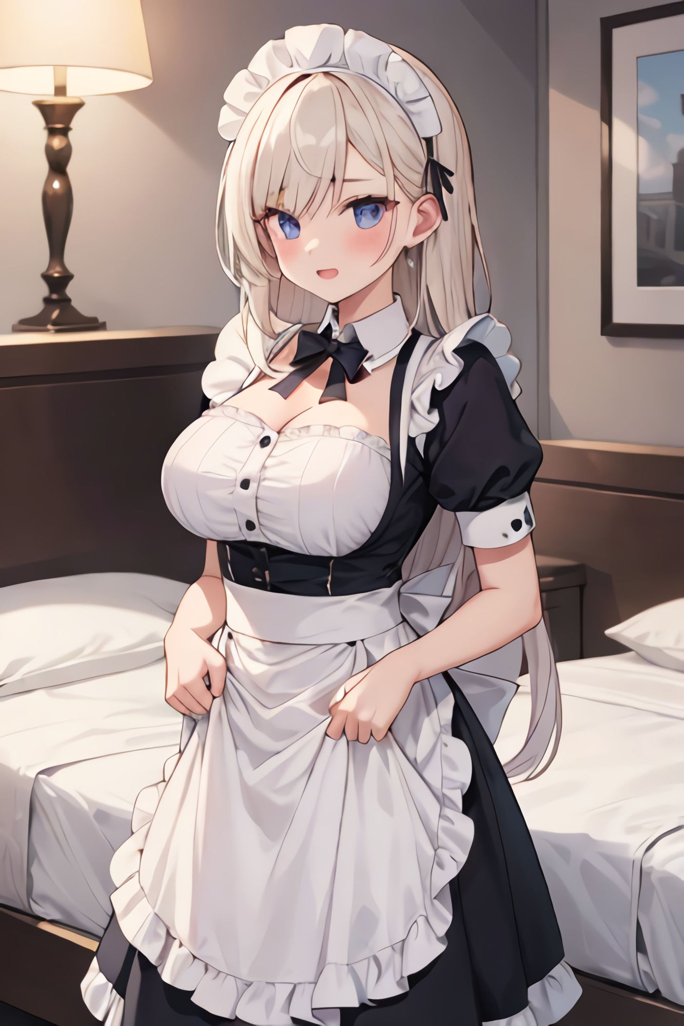 メイドさん、中出しご奉仕 サンプル1ページ目
