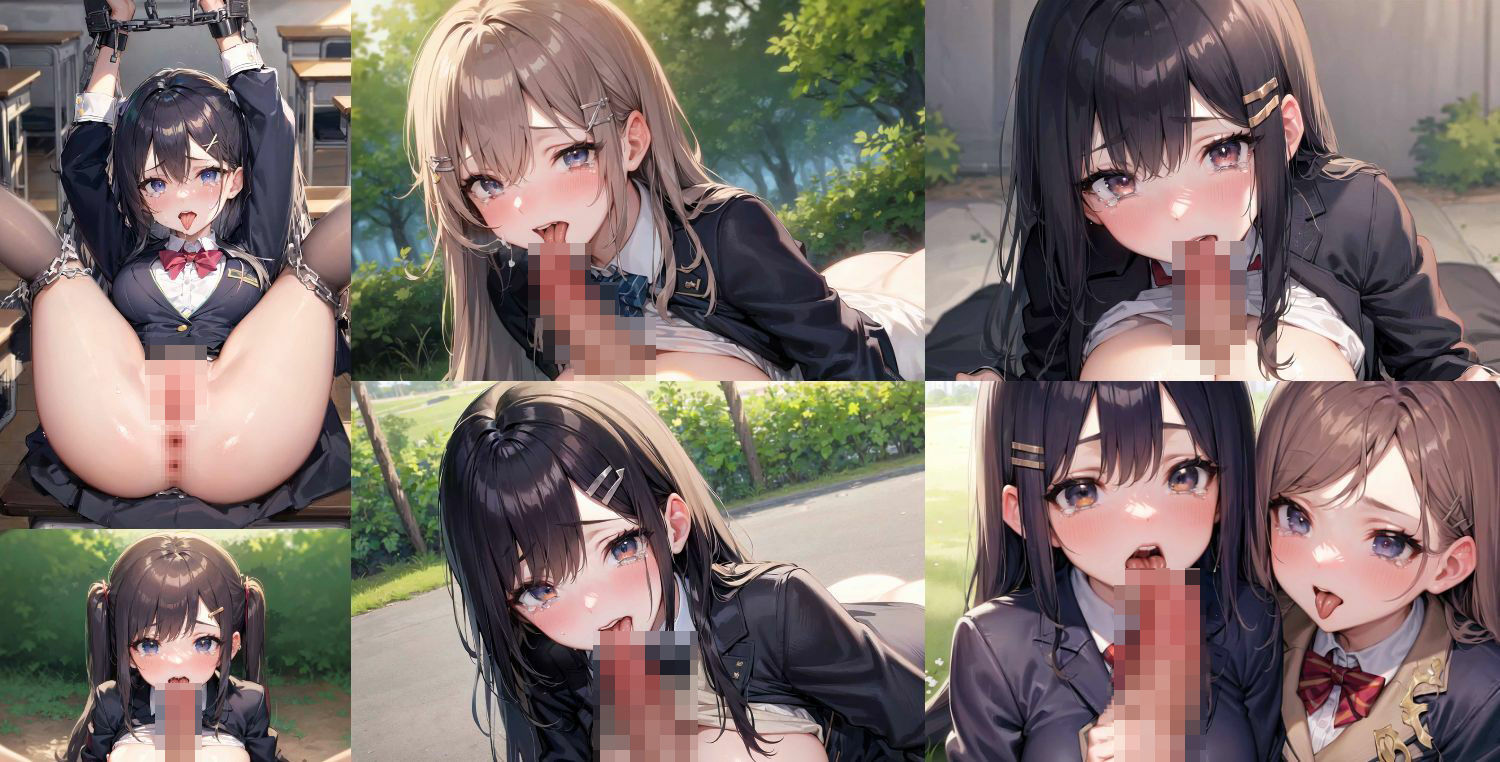 舌出しでイクよう教育された制服女子 サンプル10ページ目