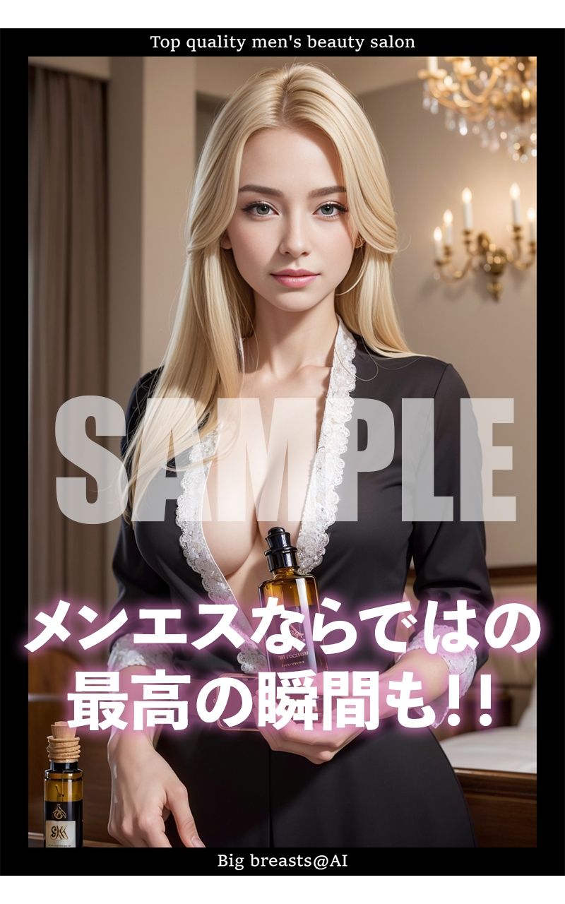 【流失画像】超高級メンズエステ嬢（アメリカ出身美爆乳嬢）@Ai同人誌vol.037 サンプル1ページ目