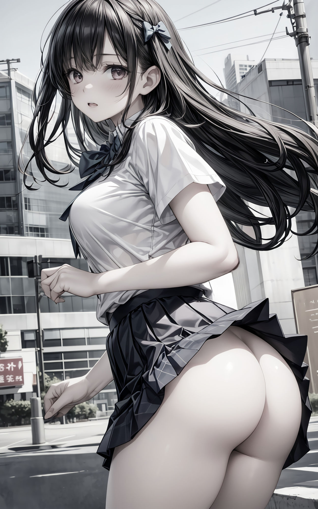 グラビア＆裏画像 JKアイドル福田うるみ サンプル4ページ目