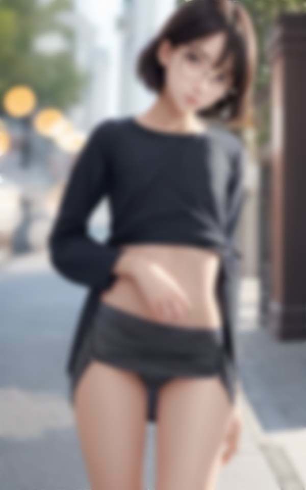 ドールが現実に！やりたい放題 貧乳ノーブラ街中で透ける乳首ポチッ サンプル4ページ目
