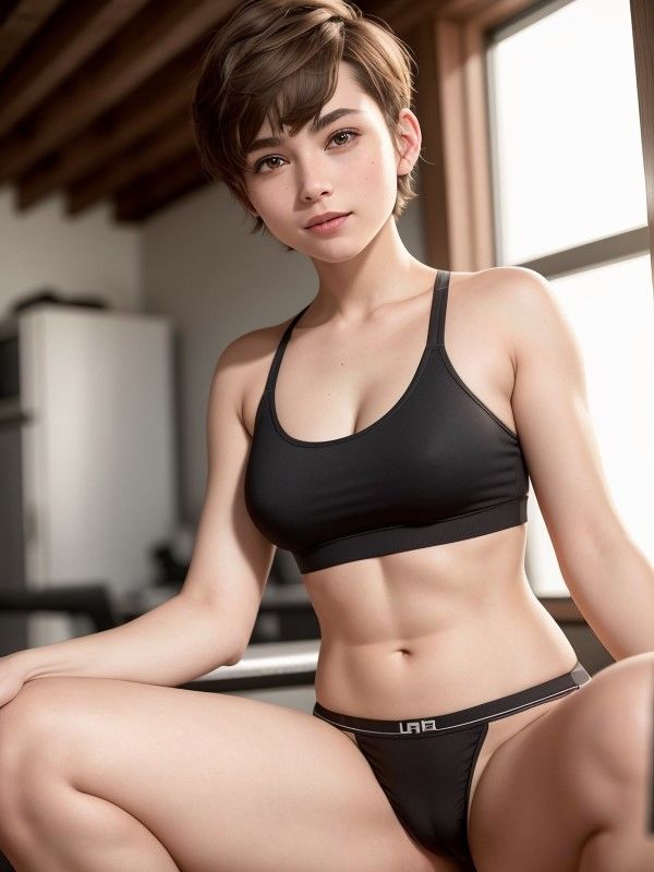 【朗報】ガチで可愛いボーイッシュ女子、大量発見されるwww サンプル8ページ目