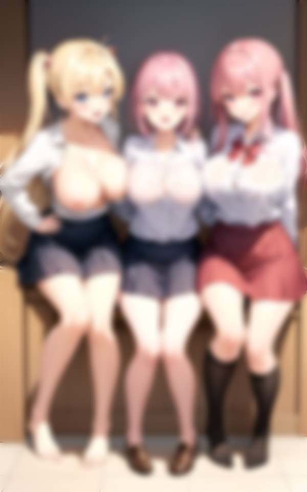 超乳揃いの制服美少女集 サンプル1ページ目