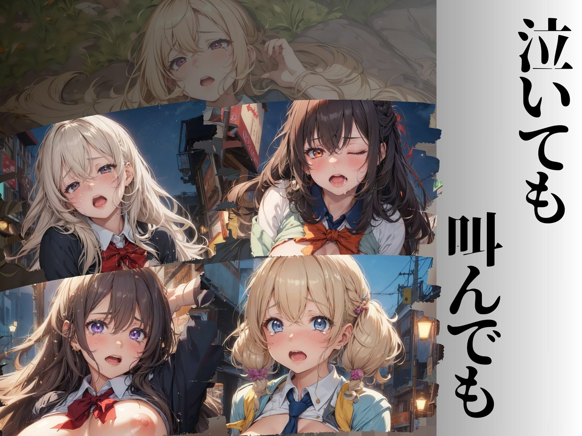 〇辱の街〜狙われたjk〜 サンプル4ページ目