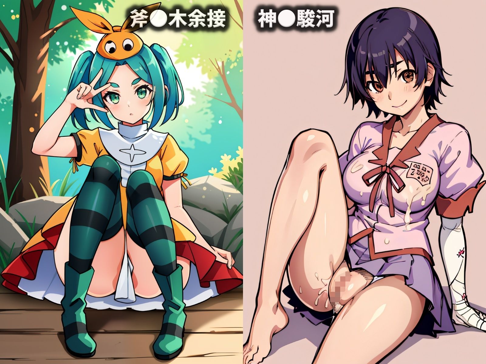 堕物語…怪異に憑かれた美少女たちと怪異の専門家が快楽堕ちしていく物語【260P】 サンプル7ページ目