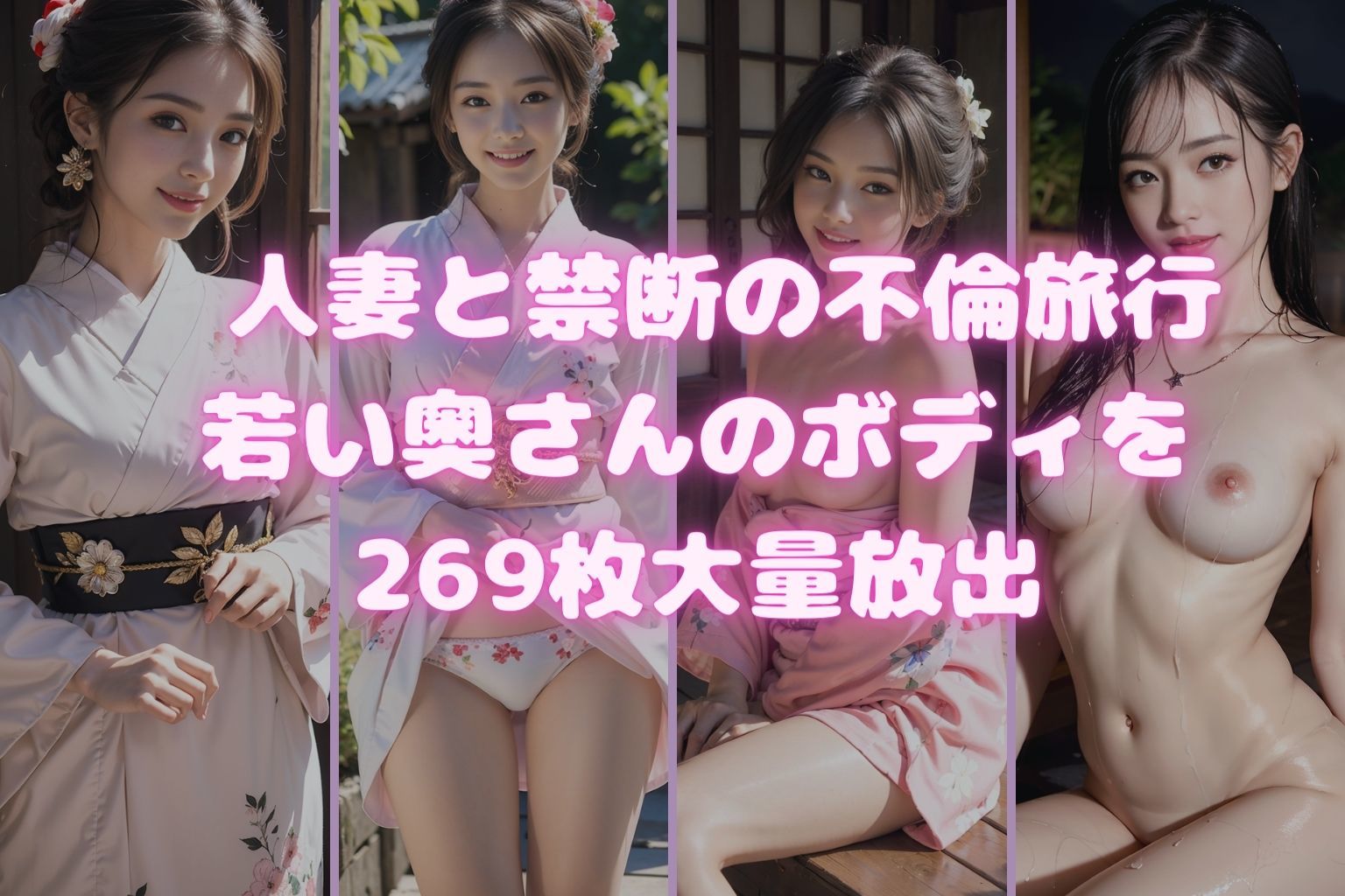 新妻と禁断の不倫旅行 サンプル1ページ目