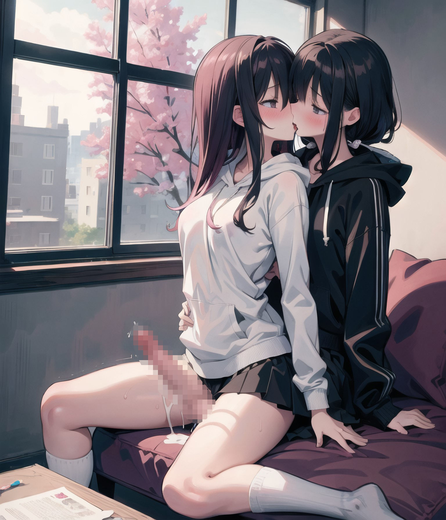 ふた百合えっちCG集！ サンプル10ページ目