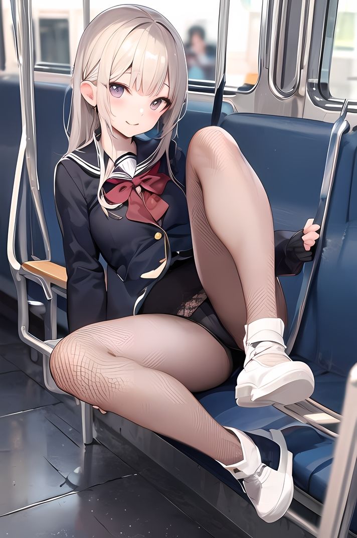 VIVID GIRLS 6 電車で会える！やらしい痴女JK（全115P） サンプル1ページ目