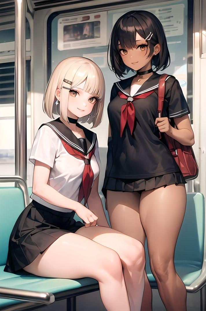 VIVID GIRLS 6 電車で会える！やらしい痴女JK（全115P） サンプル5ページ目