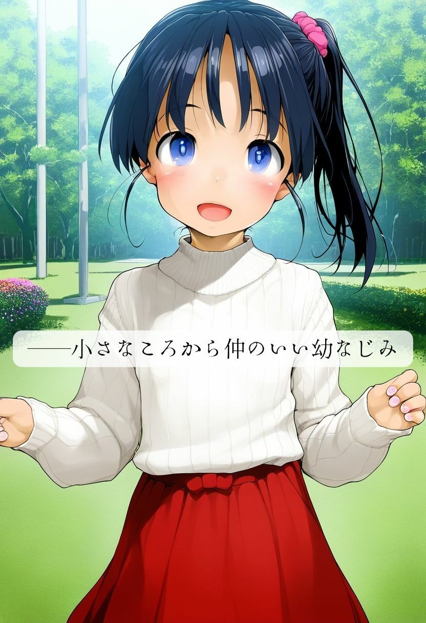 巨乳美女に成長した幼馴染の「さゆりちゃん」との親に言えない秘密の関係｜隠れてラブラブSEX・罪悪感で大絶頂 サンプル1ページ目