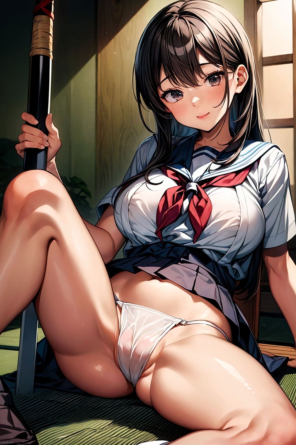 巨乳大開脚おまんこ女学院 サンプル5ページ目