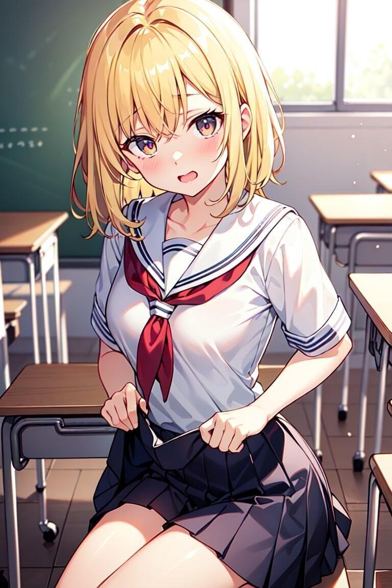制服JKと中出しエッチ サンプル1ページ目