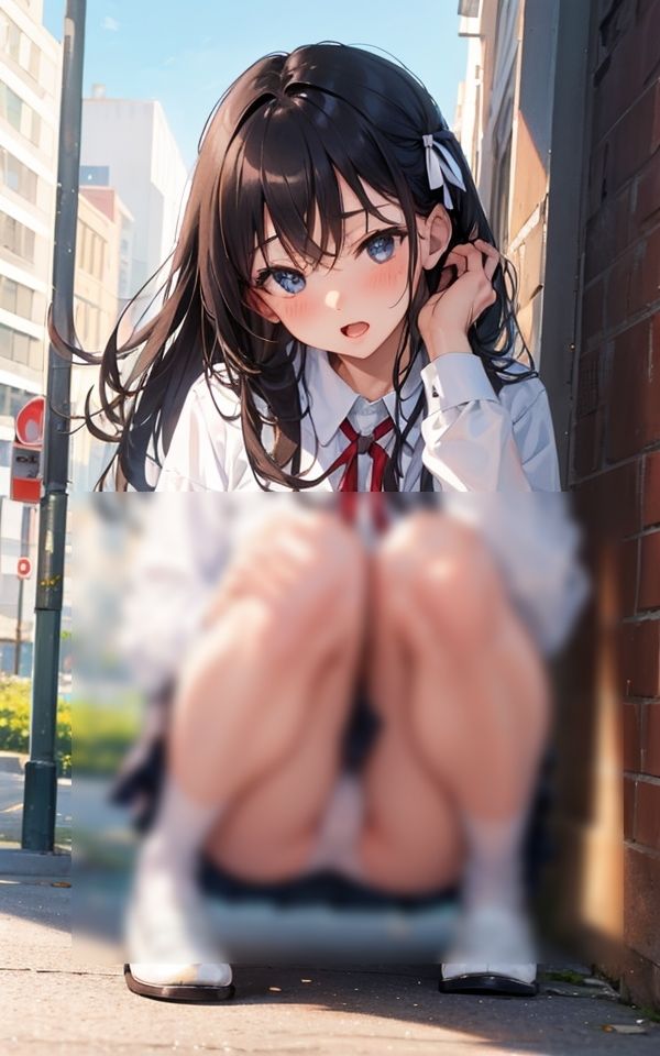 そんなにパンツ見ちゃダメ、ちゃんと我慢して Vol.1 サンプル3ページ目