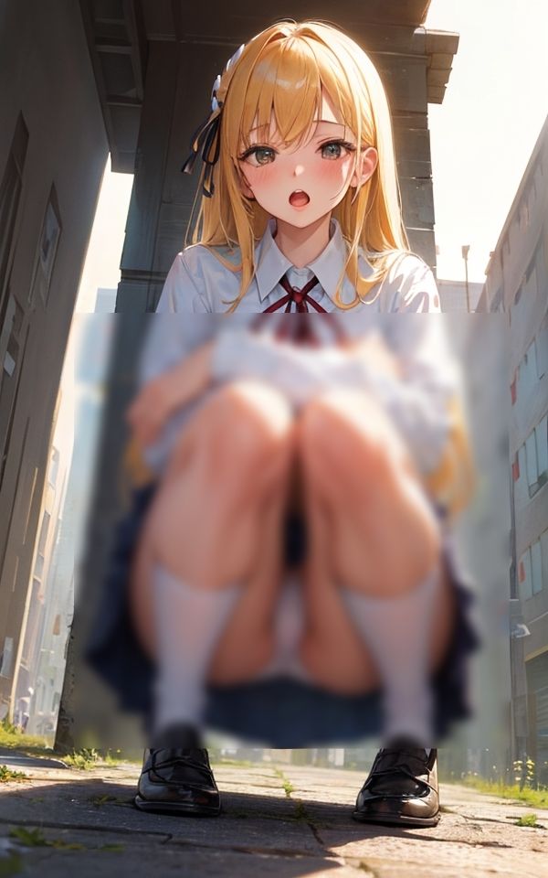 そんなにパンツ見ちゃダメ、ちゃんと我慢して Vol.2 サンプル2ページ目