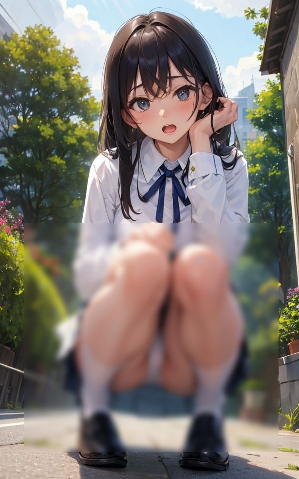 そんなにパンツ見ちゃダメ、ちゃんと我慢して Vol.2 サンプル4ページ目