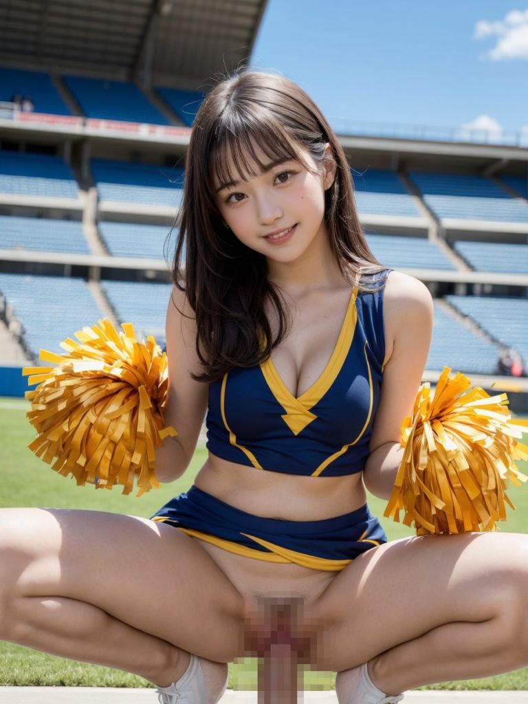 おまんこで応援！チアガール！射精がんばれっ♪ サンプル10ページ目