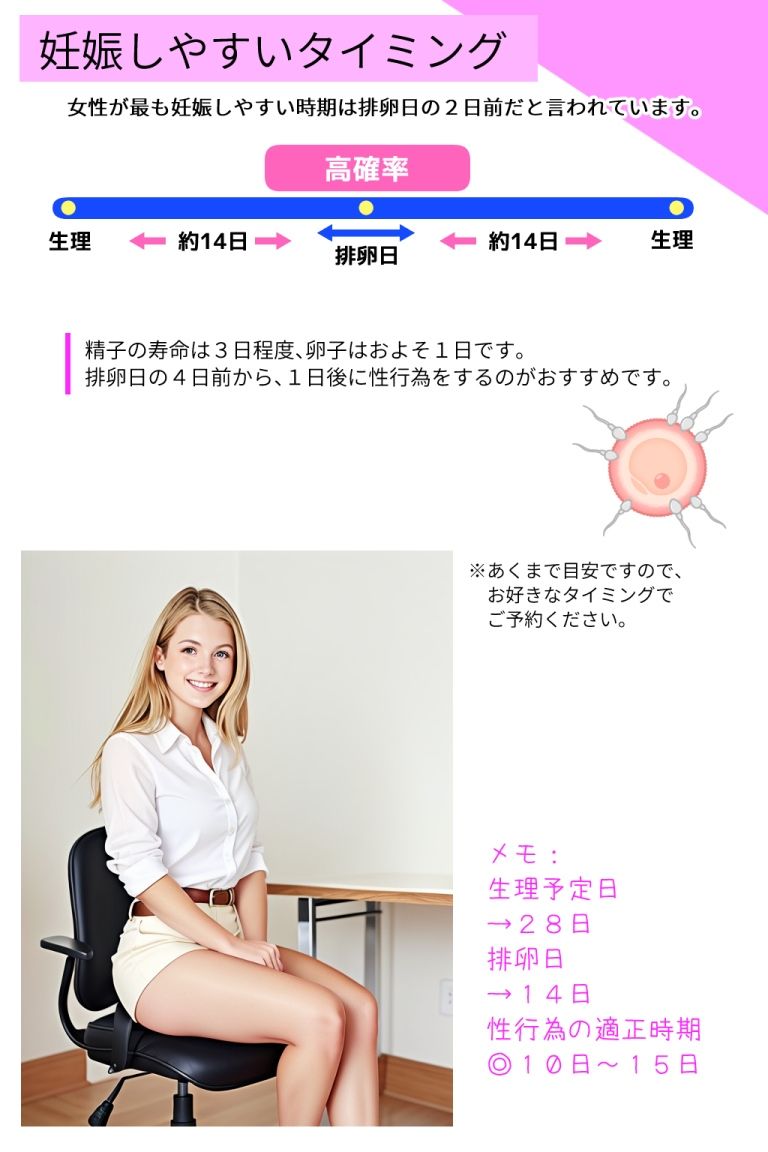 妄想パンフレット「グローバル出産代行サービス」 サンプル4ページ目
