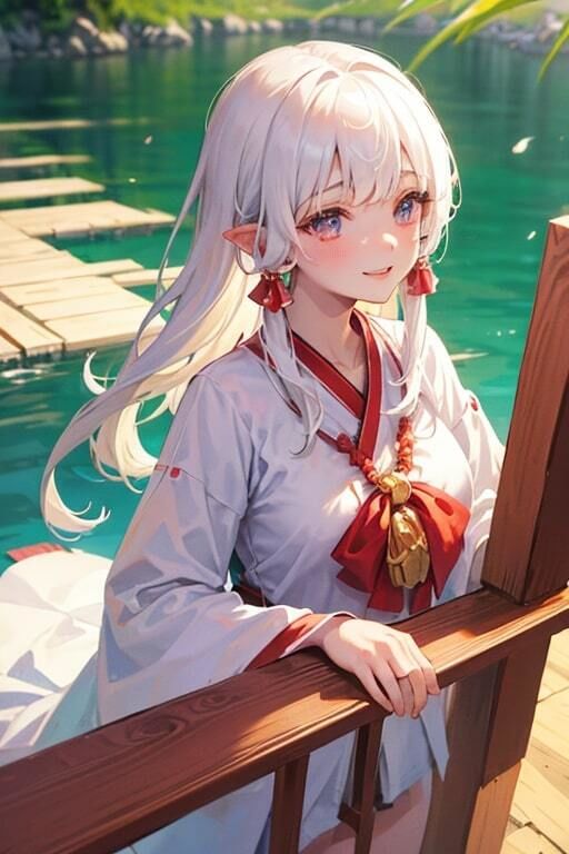 AI生成美女写真集 vol13 神社巫女 サンプル3ページ目