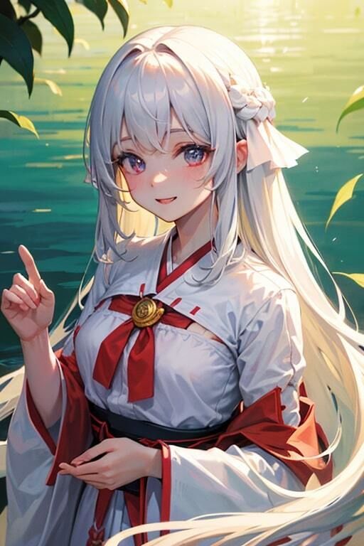 AI生成美女写真集 vol13 神社巫女 サンプル5ページ目