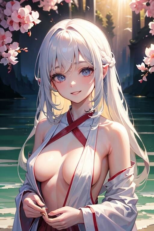 AI生成美女写真集 vol13 神社巫女 サンプル8ページ目