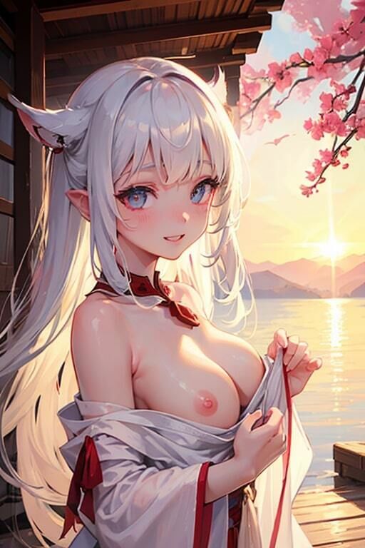 AI生成美女写真集 vol13 神社巫女 サンプル10ページ目