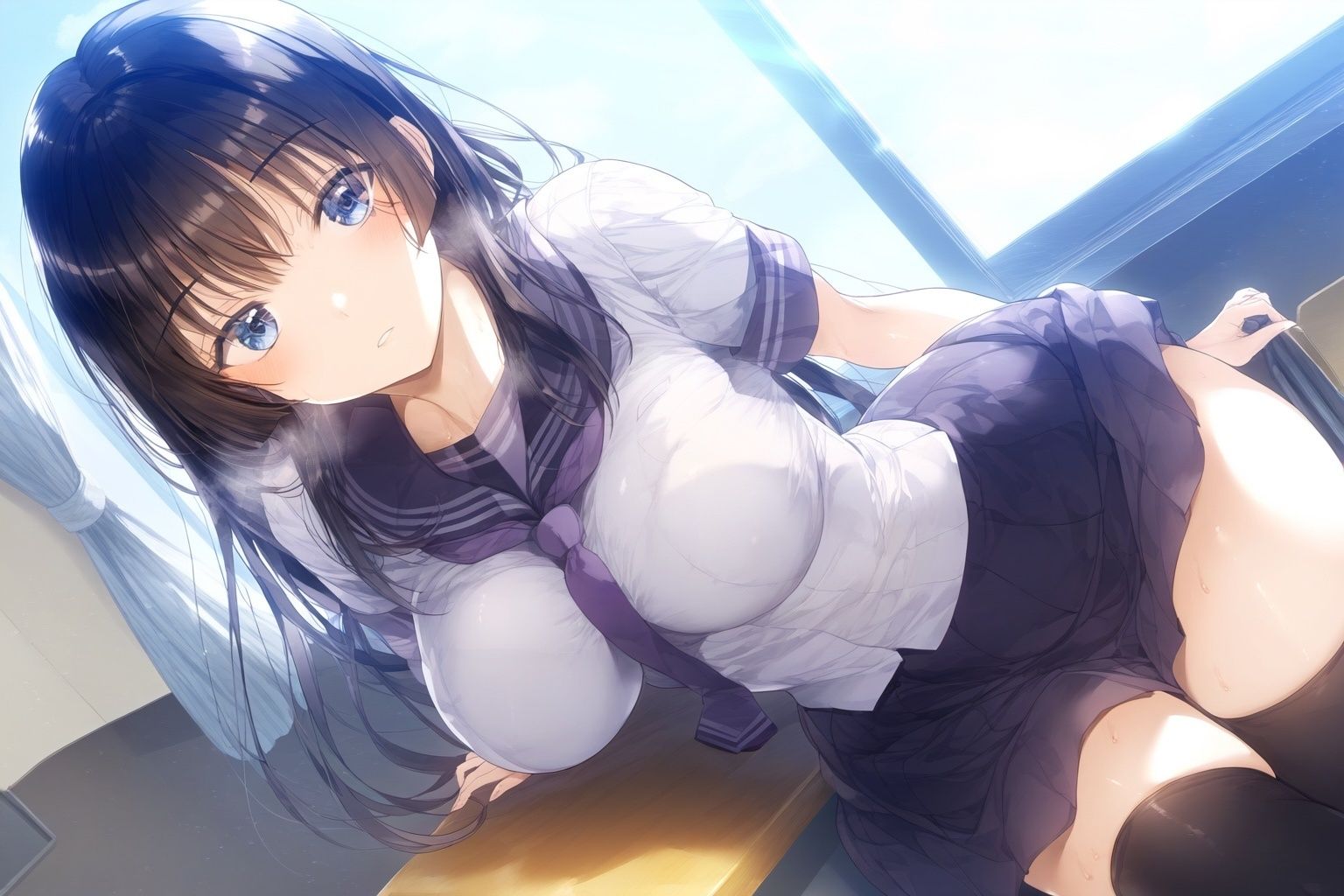 放課後媚熱少女 サンプル2ページ目