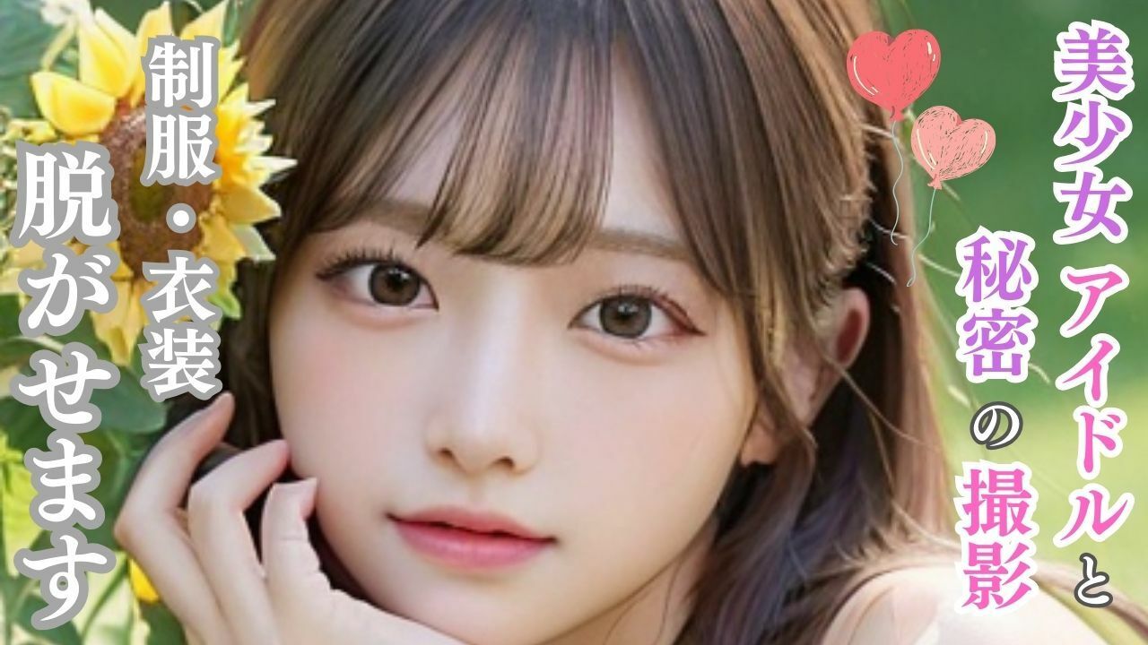 美少女アイドルと秘密の撮影〜制服と衣装全部脱がせます〜 サンプル1ページ目