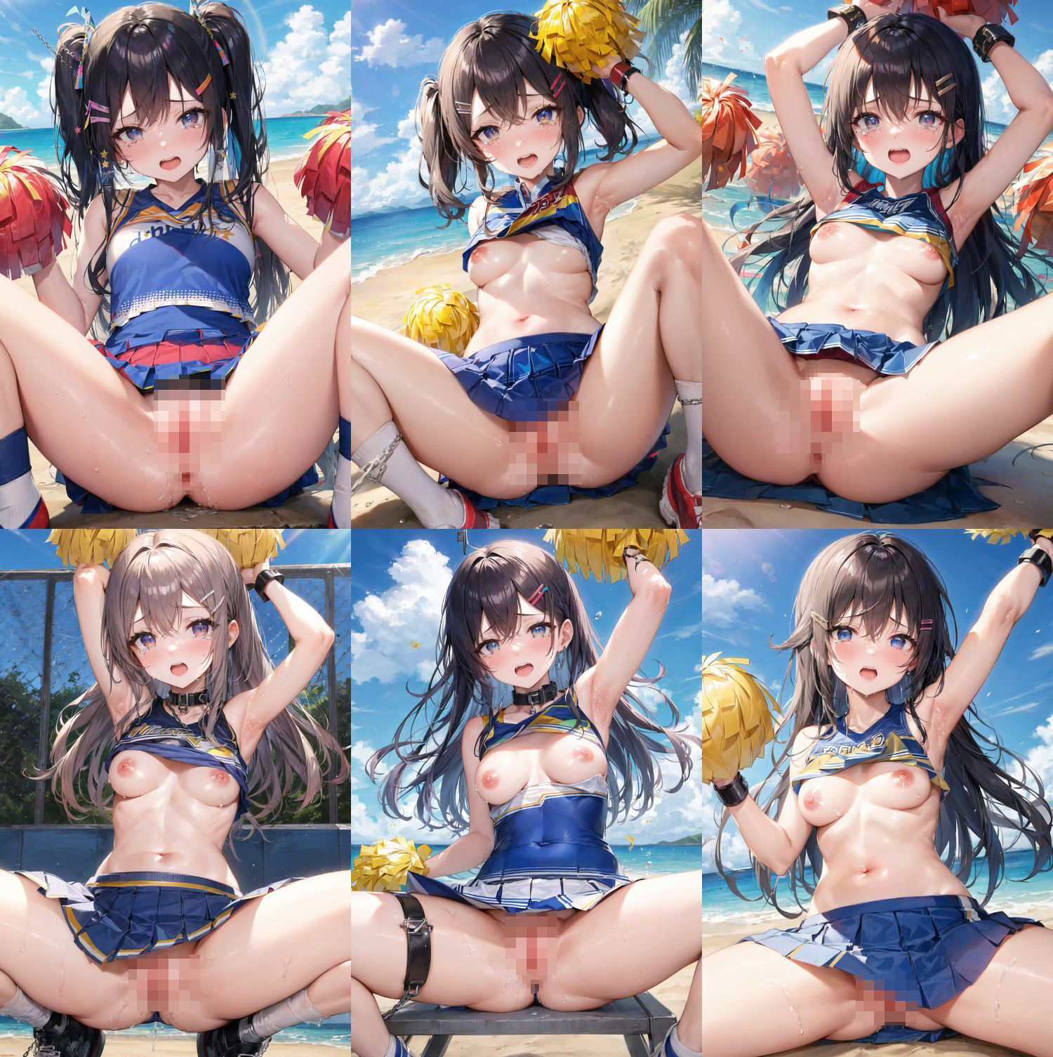 ロリかわ激かわチアガール監禁レ●プ サンプル4ページ目