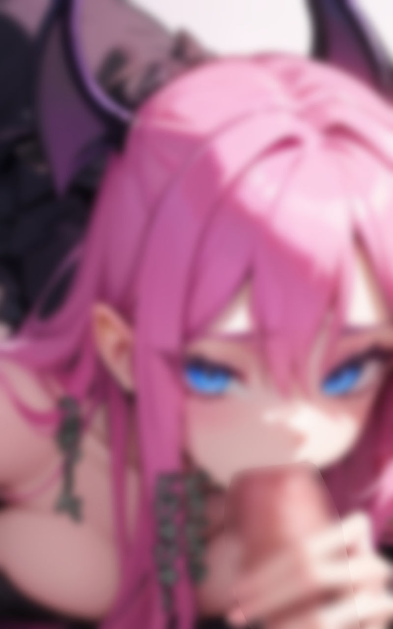 ストーリー仕立てセリフ付きCGイラスト集「窓から入ってきたエロエロしいサキュバスがなぜか処女だった話」 サンプル2ページ目