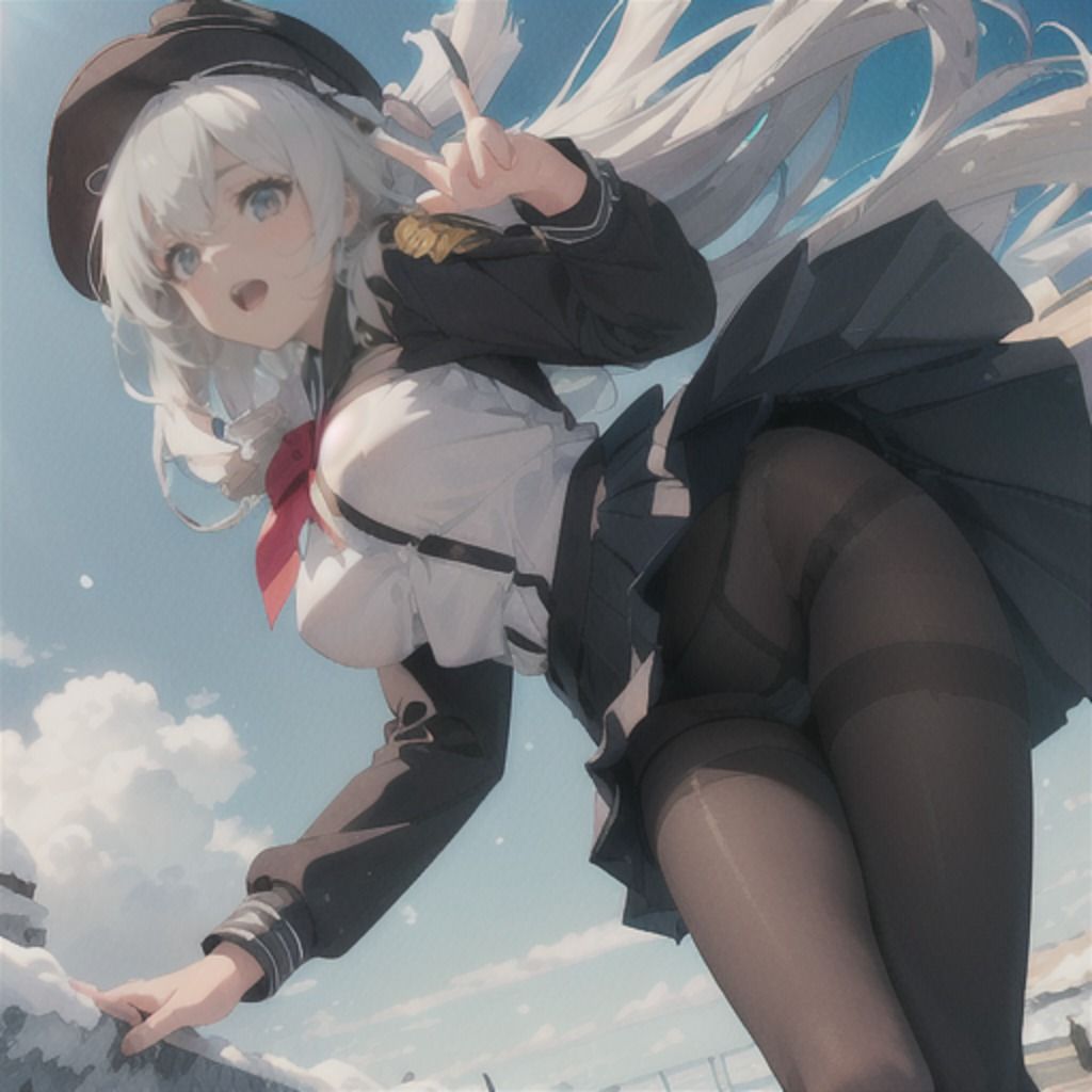 制服少女 黒タイツ編2 サンプル10ページ目