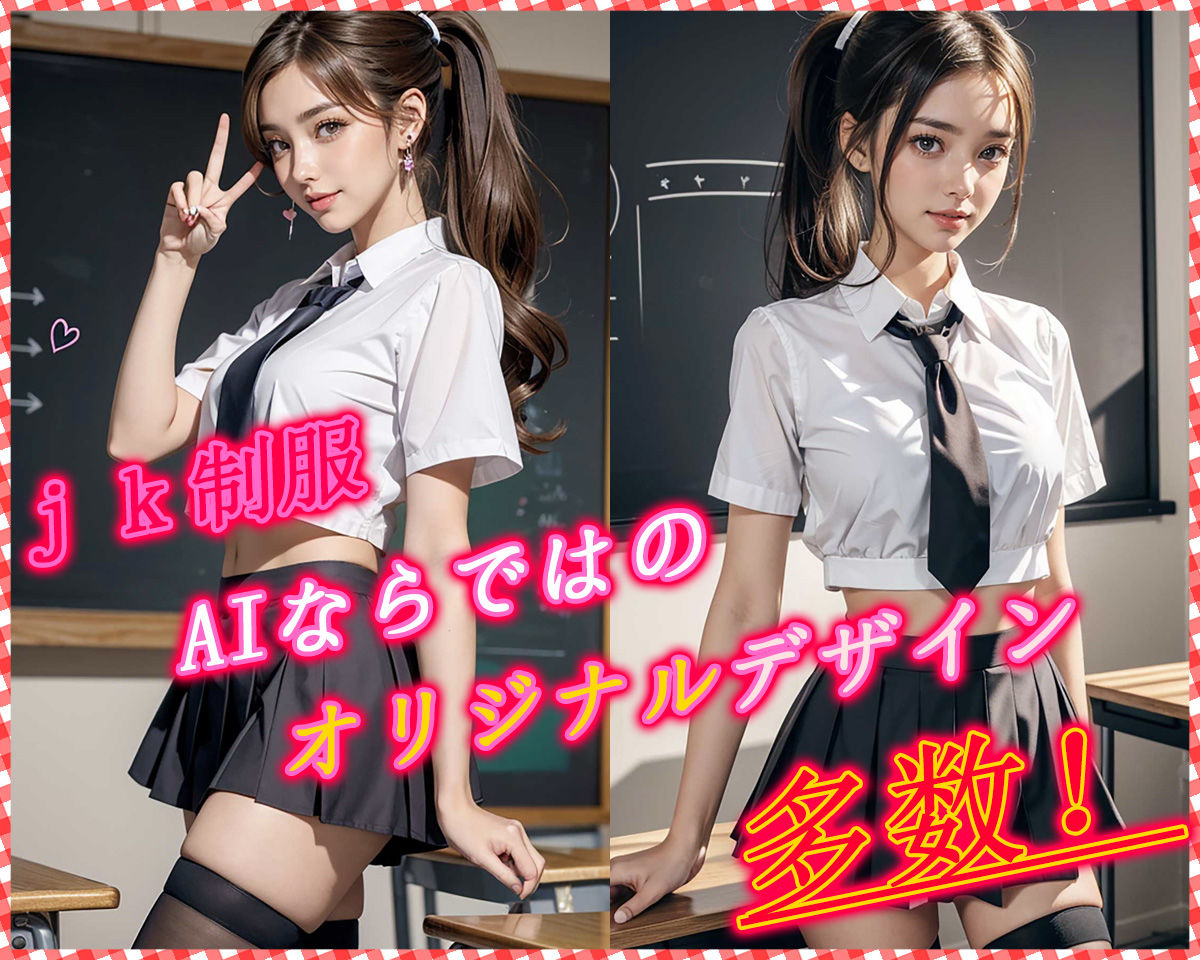 女子校生制服コレクション ポーニーテール サンプル2ページ目