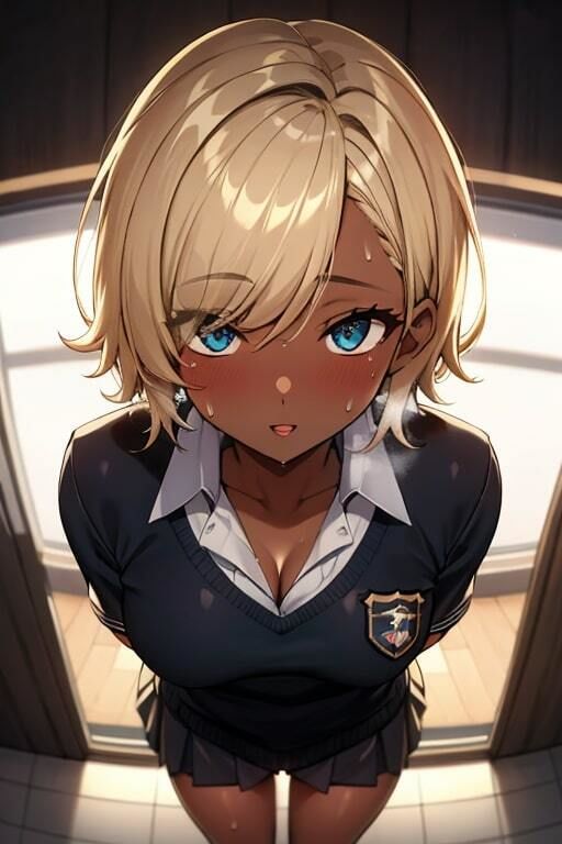 黒ギャルAIイラスト集 サンプル1ページ目
