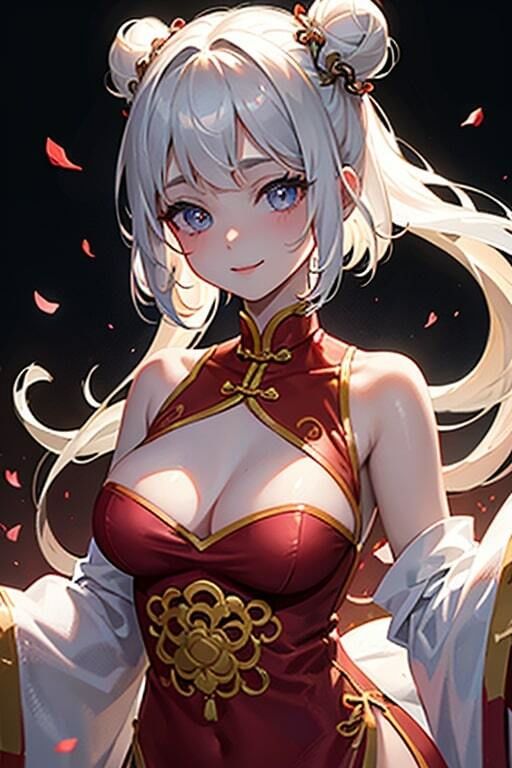 AI生成美女写真集 vol14 チャイナ美女 サンプル1ページ目