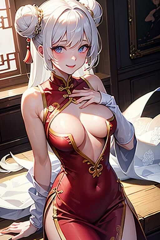 AI生成美女写真集 vol14 チャイナ美女 サンプル4ページ目