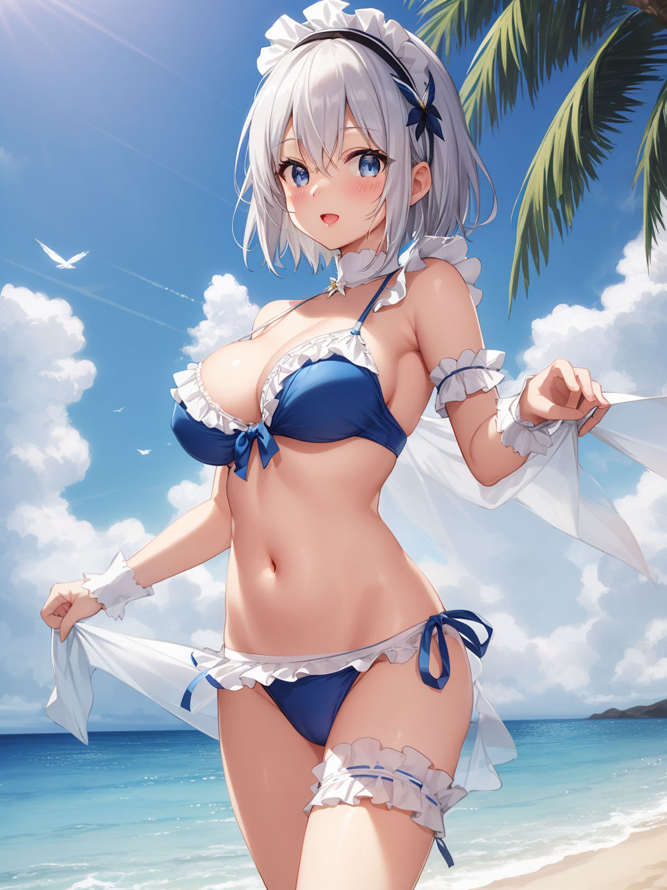 メイドたちの競演お帰りなさいませご主人様〜AIイラスト集〜 サンプル4ページ目