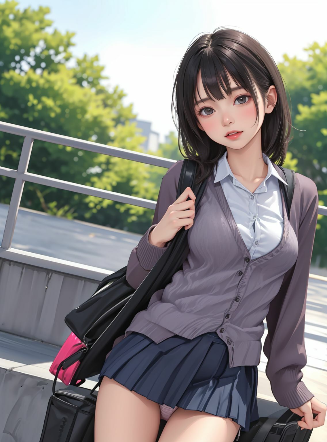 パンチラ女子〇生5 サンプル1ページ目