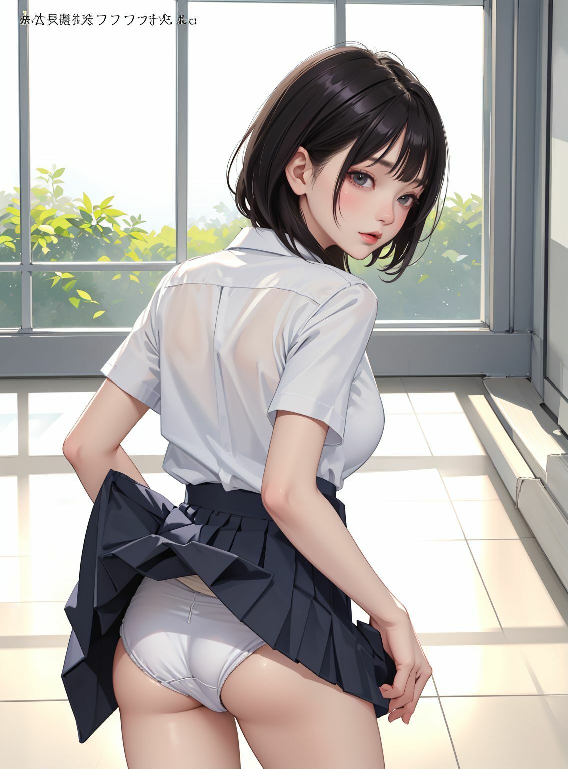 パンチラ女子〇生5 サンプル4ページ目