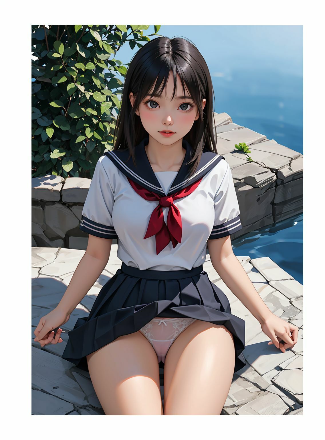 パンチラ女子〇生5 サンプル7ページ目