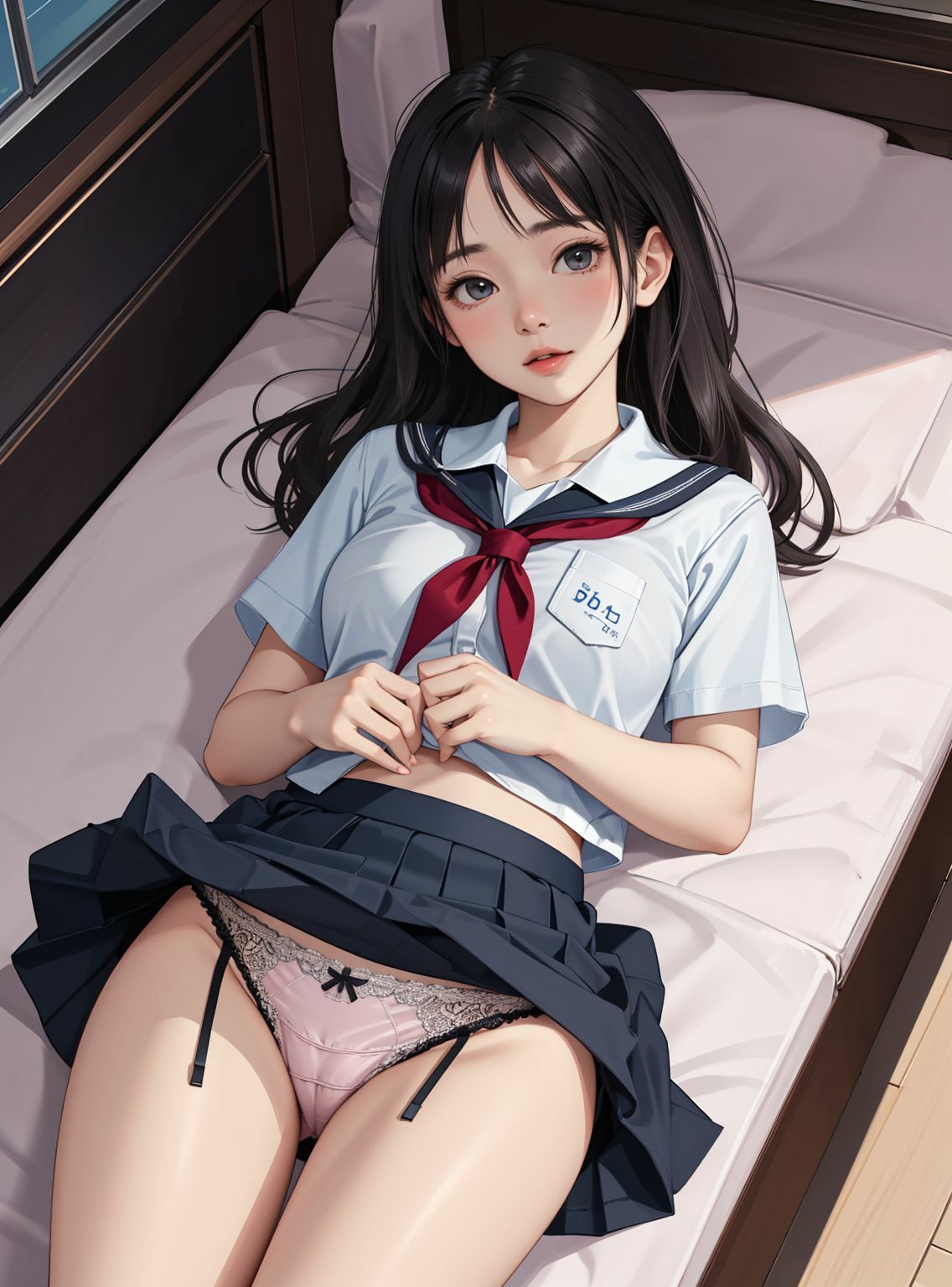 パンチラ女子〇生5 サンプル8ページ目
