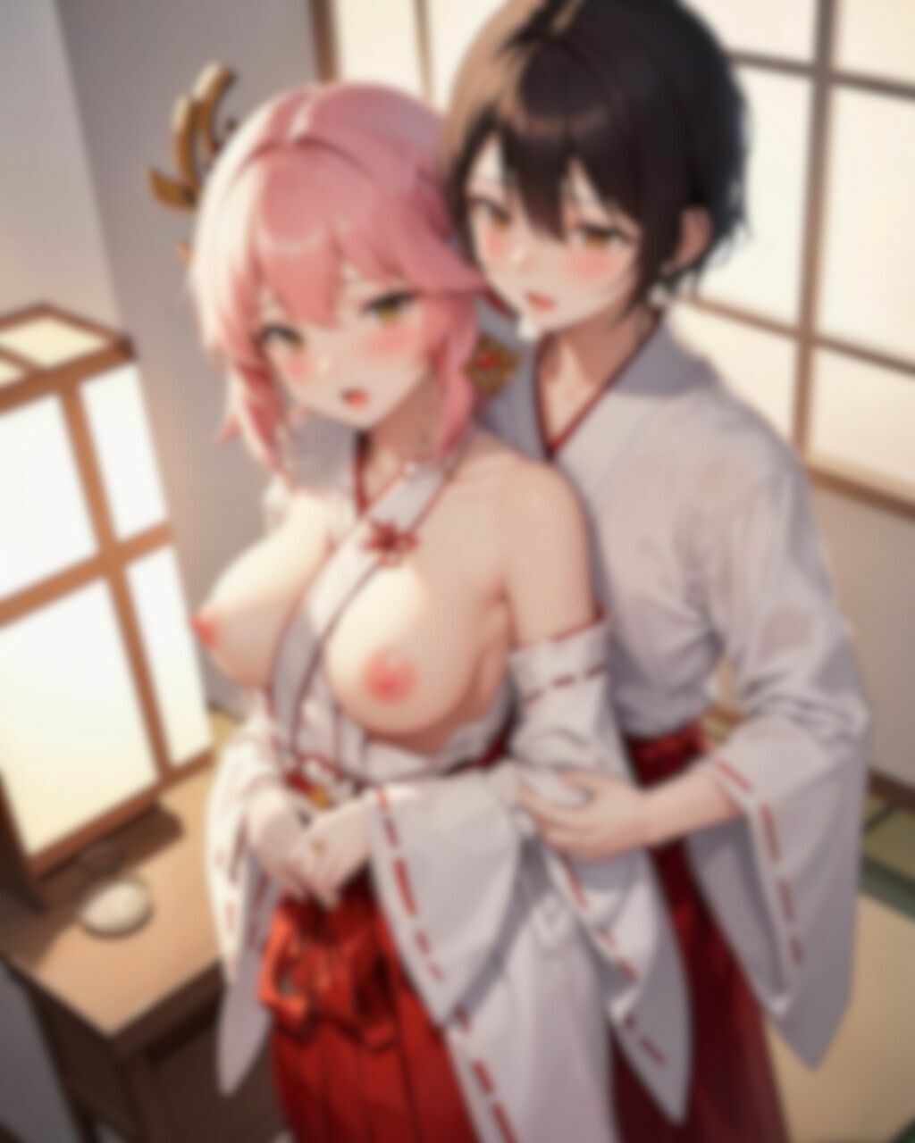 巫女はおもちゃ扱いされたい件について vol.1 サンプル4ページ目
