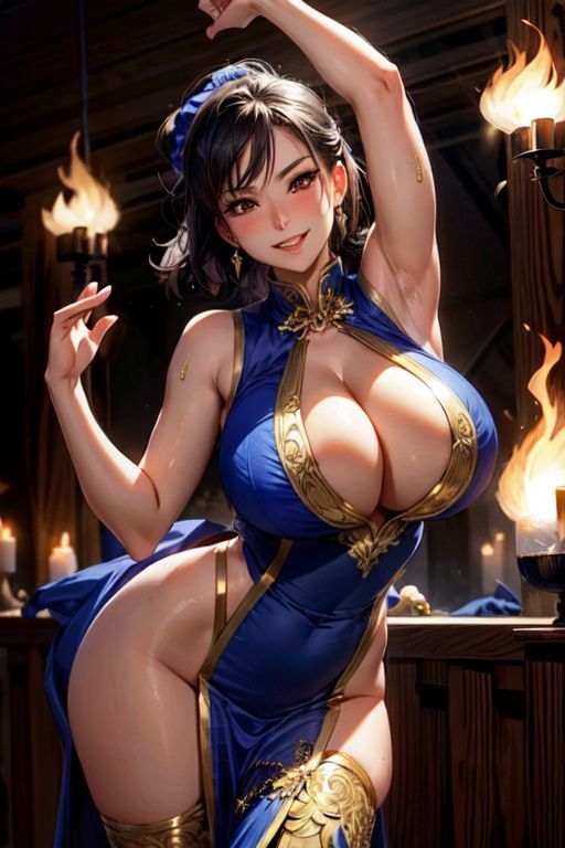 爆乳AIセクシー踊り子1 サンプル6ページ目