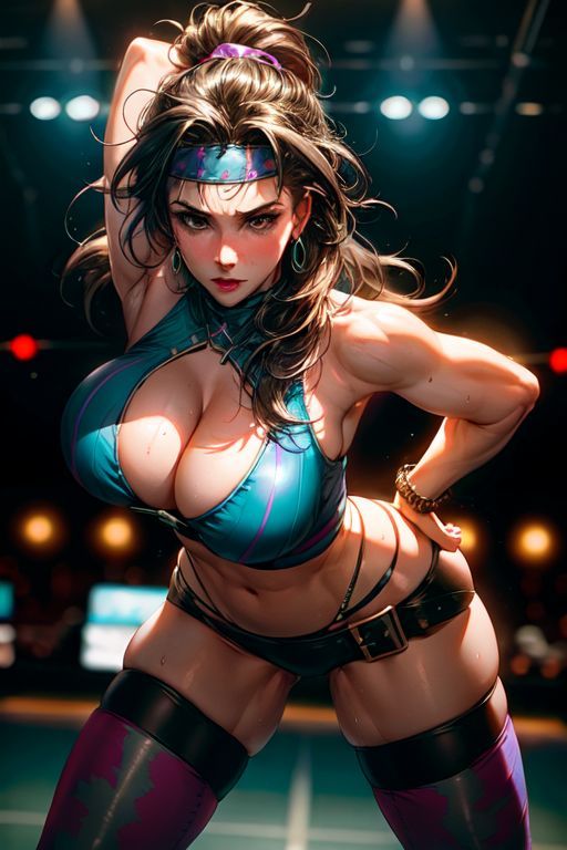 爆乳AIパンサー1 サンプル8ページ目