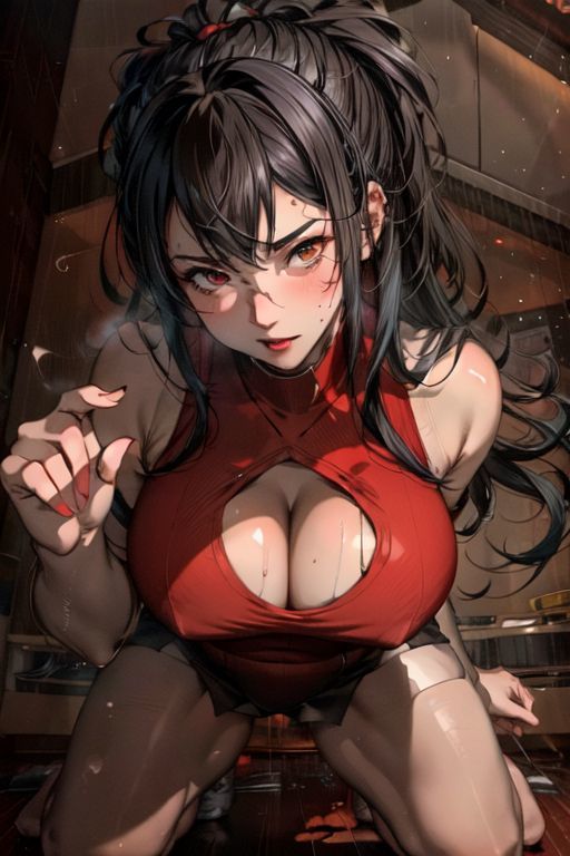 爆乳AIオフィスレディカジュアル1 サンプル4ページ目