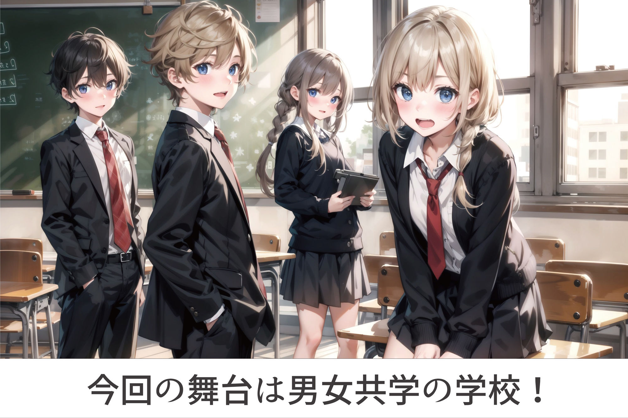 楽しく学ぼう！保健体育【男女共学編】 サンプル1ページ目