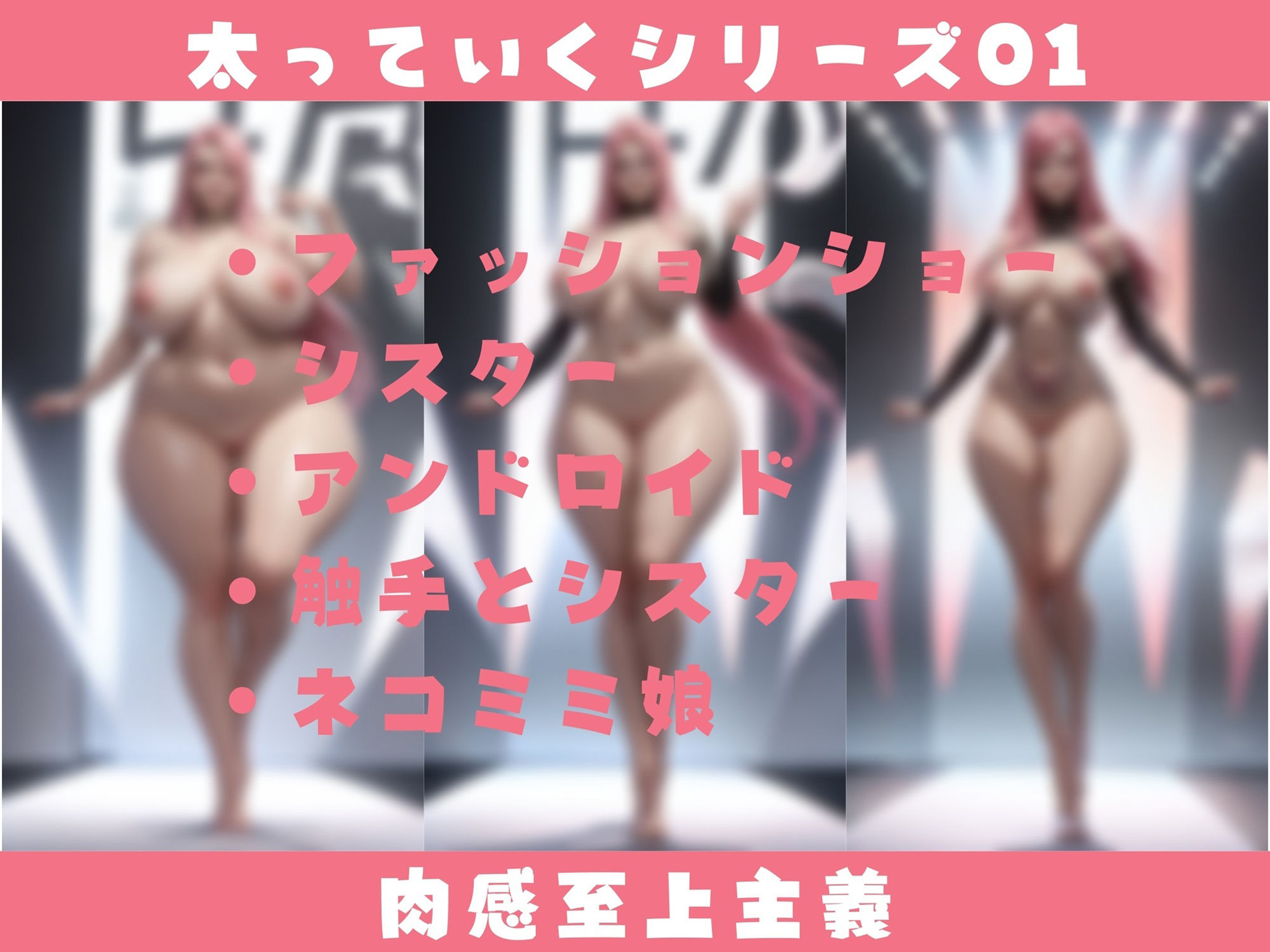 太っていくシリーズ01 サンプル5ページ目