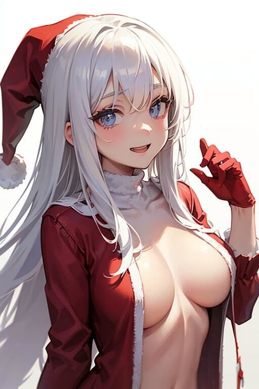 AI生成美女写真集 vol17 サンタ美女 サンプル6ページ目