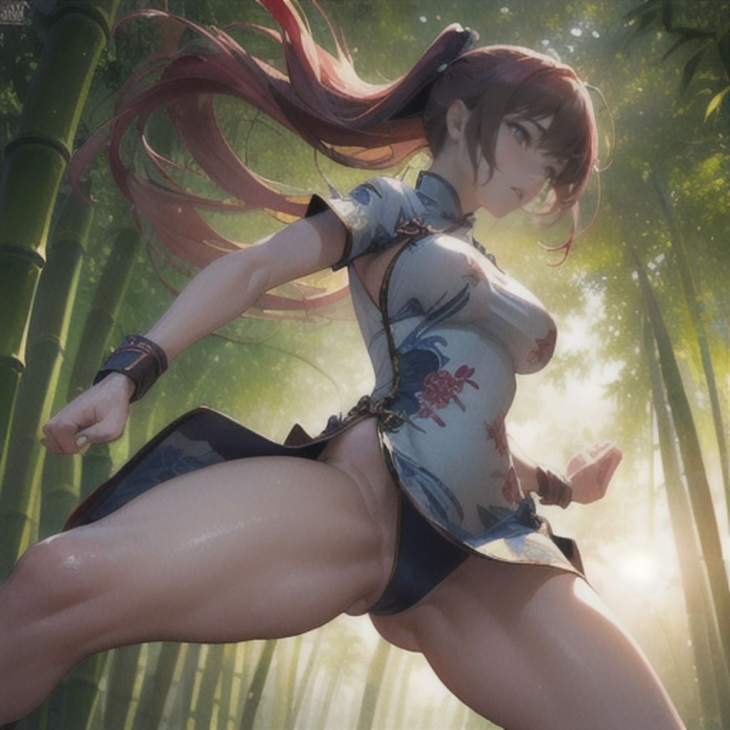 ストリートファイトガール 着衣編 サンプル2ページ目
