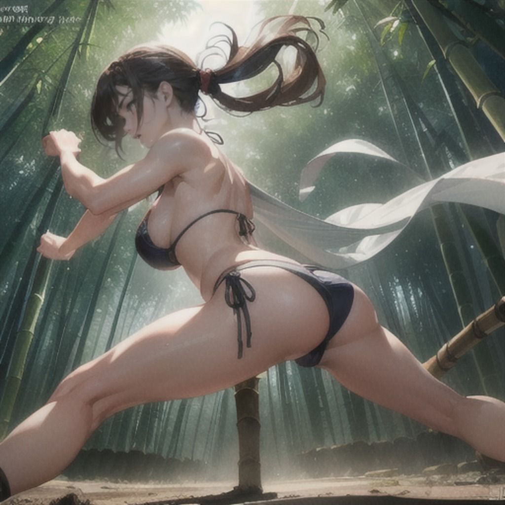 ストリートファイトガール 着衣編 サンプル4ページ目