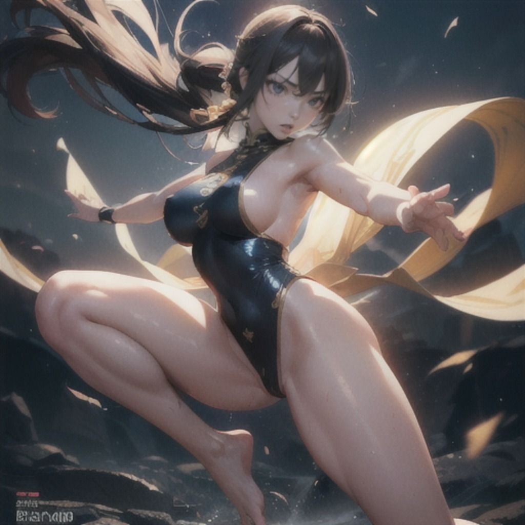 ストリートファイトガール 着衣編 サンプル7ページ目