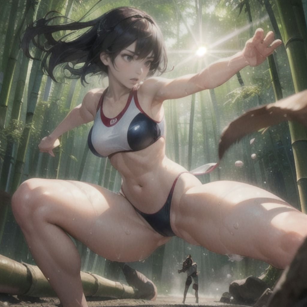 ストリートファイトガール 着衣編 サンプル9ページ目
